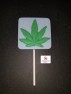 535 Bar Pot Leaf Marijuana Chocolate or Hard Candy Lollipop Mold